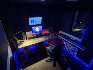 Music Studio - Containts NFC music studio control room, with industry standard equipment and comfortable seating